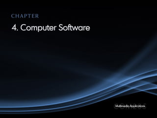 Chapter 4 Computer Software | PPT