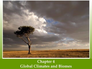 Chapter 4
Global Climates and Biomes
 