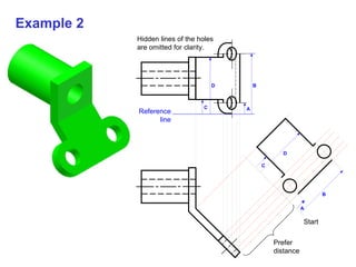 Engineering Drawing: Chapter 04 orthographic writing | PPT