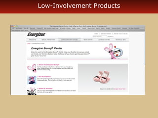 Low-Involvement Products 
 