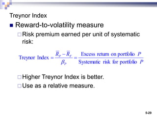 Treynor Model Investments: Analysis and Behavior of Asset Pricing | PPT