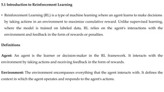 Comprehensive Guide to Reinforcement Learning in Machine Learning | PDF
