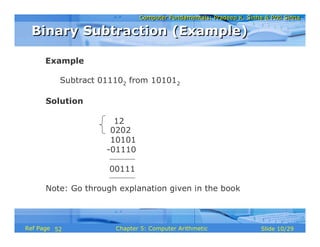 Chapter 05 computer arithmetic | PDF