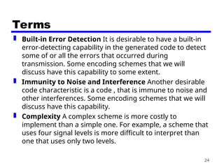 Encoding Error. Sign Chapter 05 - DATA-SIGNAL ENCODING TECHNIQUES-version2.ppt