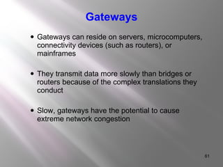 Chapter05 -- networking hardware | PPT