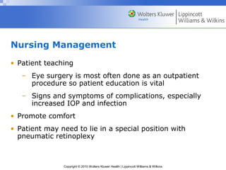 ASSESSMENT AND MANAGEMENT OF PATIENT WITH EYE AND VISION DISORDER | PPT