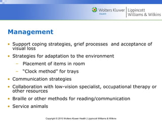 ASSESSMENT AND MANAGEMENT OF PATIENT WITH EYE AND VISION DISORDER | PPT