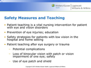 ASSESSMENT AND MANAGEMENT OF PATIENT WITH EYE AND VISION DISORDER | PPT