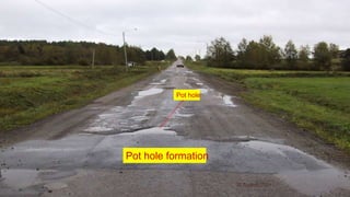 30 August 2021
16
Pot hole formation
Pot hole
 
