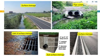 30 August 2021
4
Surface drainage Pipe culvert
Inlet of surface drainage
Sub surface drainage
Surface drainage
 