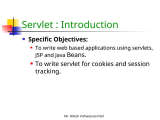 Chapter 05 servlet and jsp notes for diploma | PPT