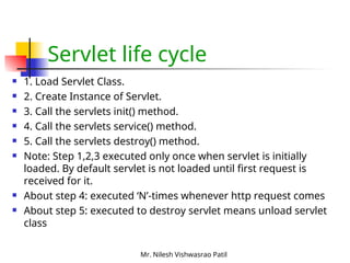 Chapter 05 servlet and jsp notes for diploma | PPT