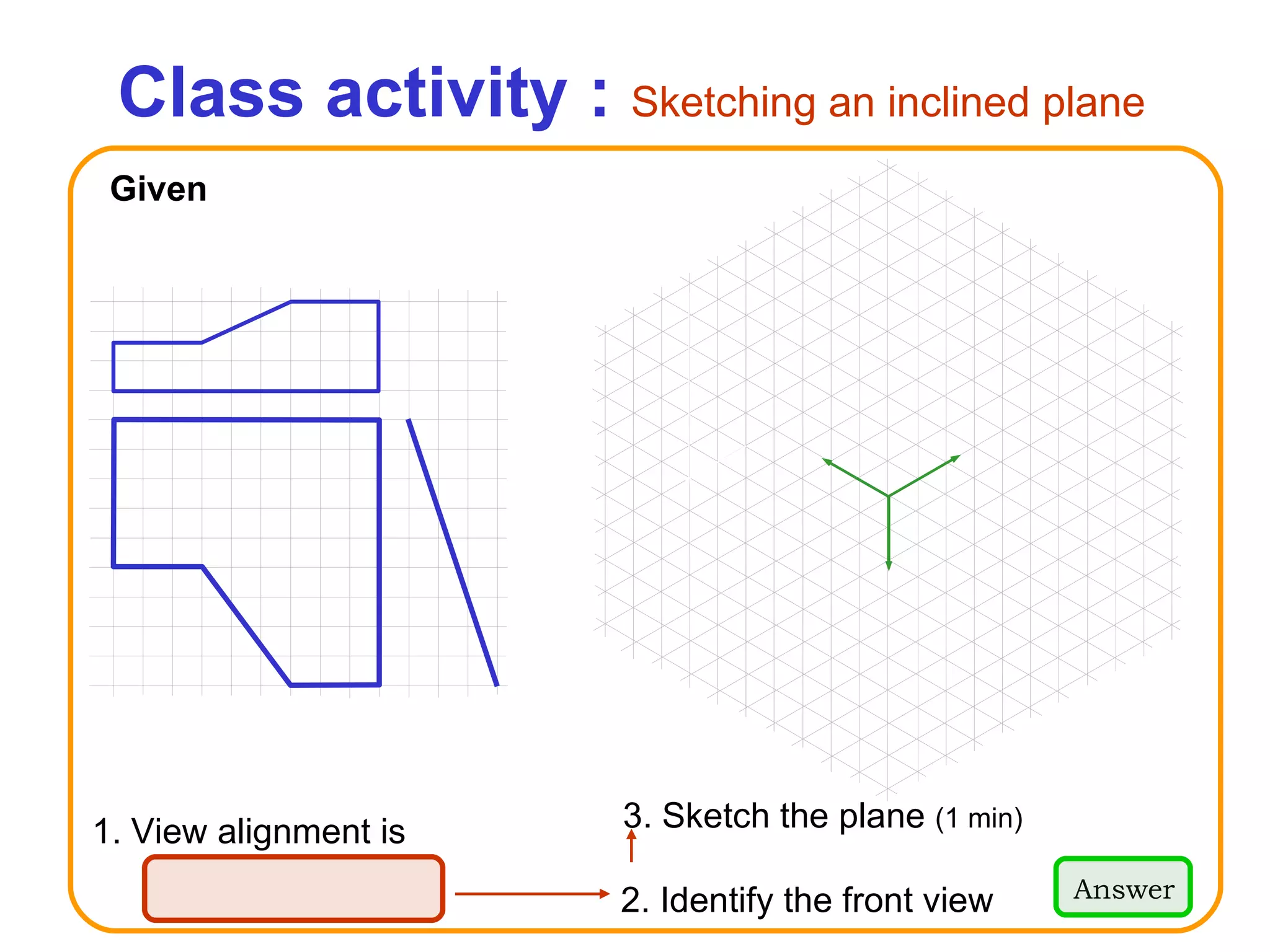 Engineering Drawing: Chapter 05 pictorial sketching | PPT