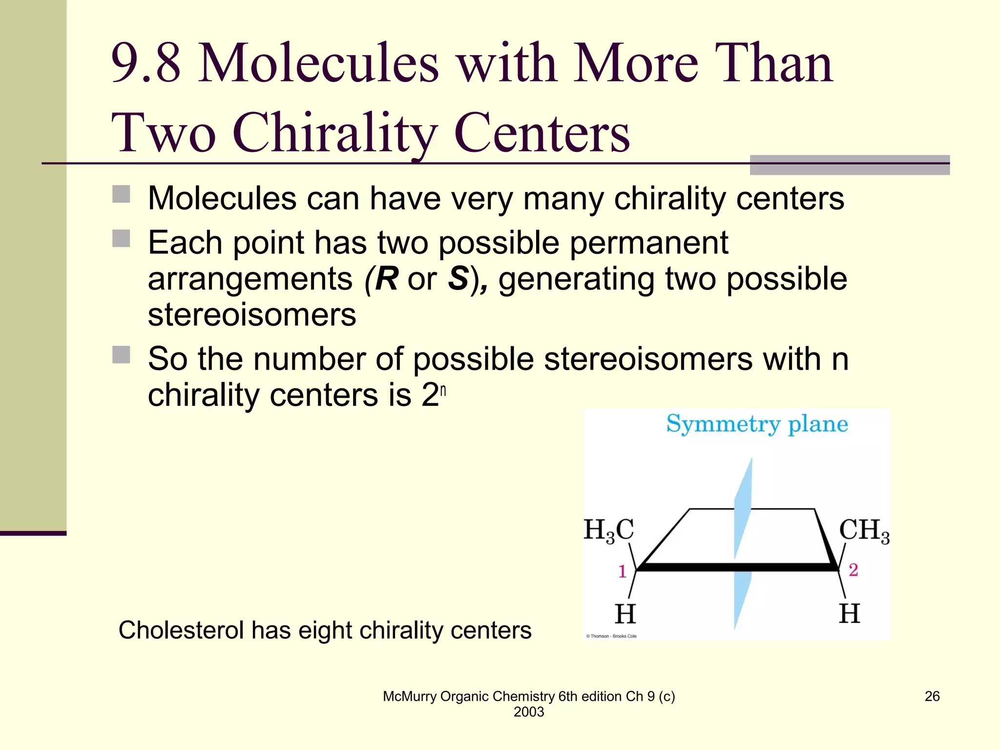 Stereochemistry Simplified:  Tetrahedral Centers Explained - i764qol