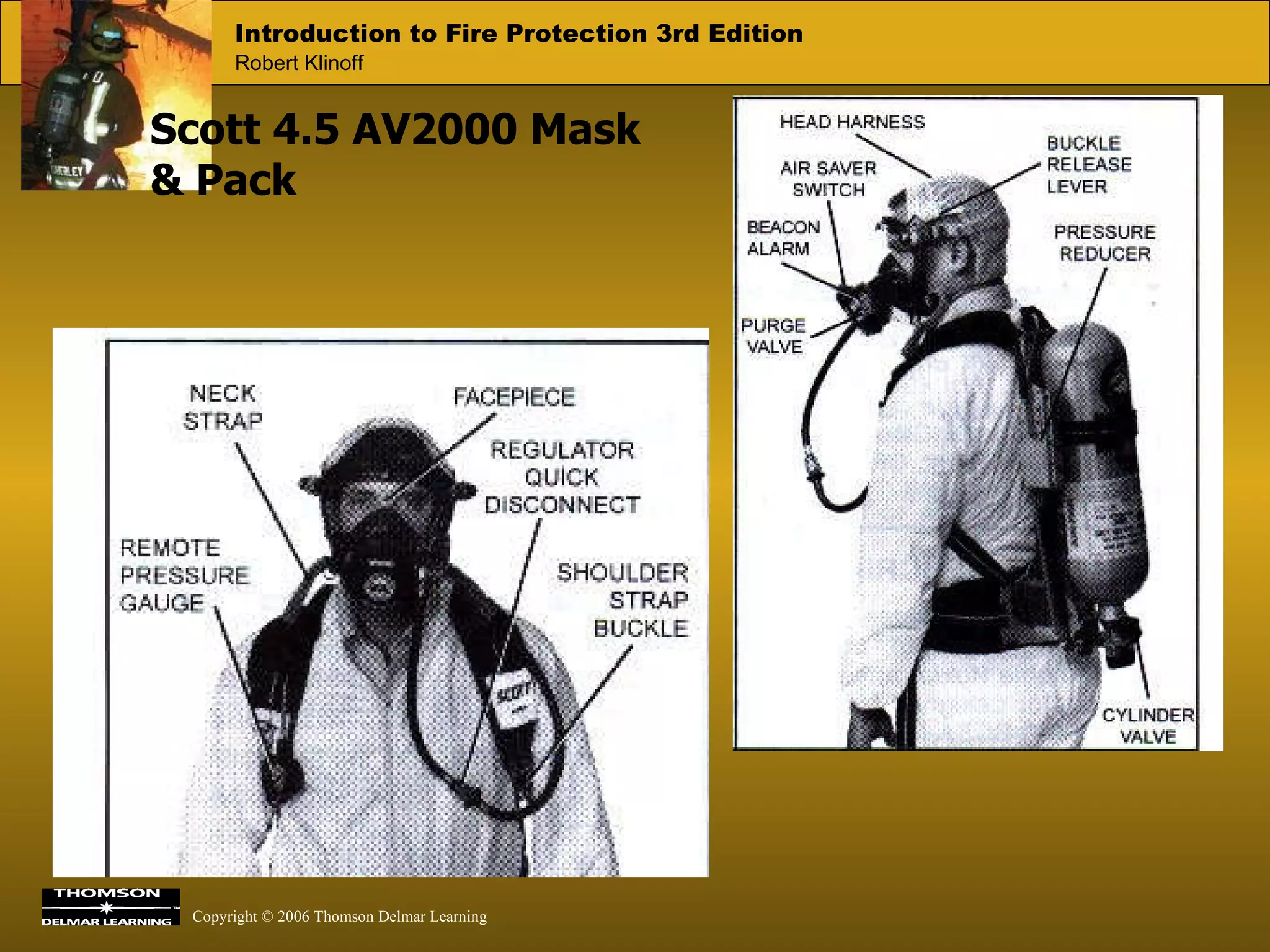 Scott 4.5 AV2000 Mask & Pack 