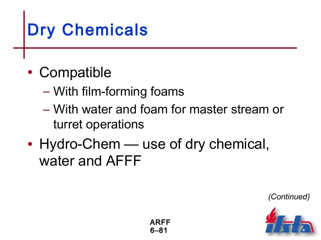 Chapter 06 Extinguishing Agents