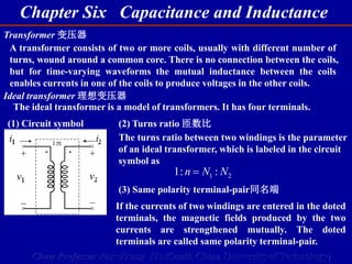 Chapter 06.ppt Capacitance and inductance | PPT