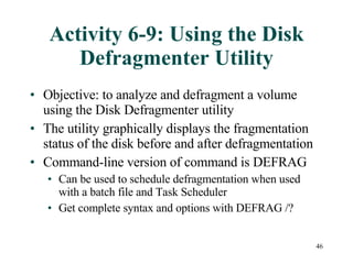 Chapter06 Managing Disks And Data Storage | PPT