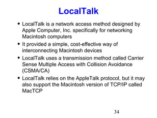 Chapter06 -- topologies and access methods | PPT