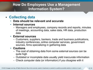 Chapter 06 understanding information and e business | PPT