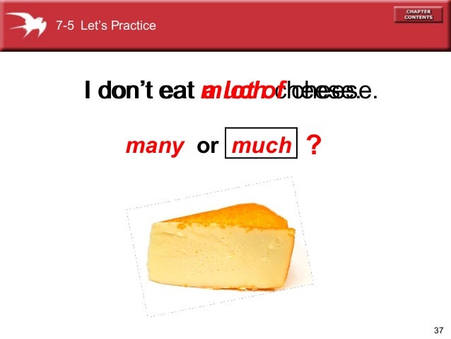 Chapter 07 Countable & Uncountable Nouns