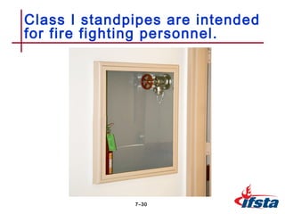 Standpipe Classes Fire Detection, Alarm, and Suppression Systems | PPT