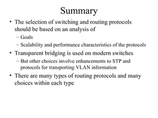 Comprehensive Guide to Selecting Switching and Routing Protocols in ...