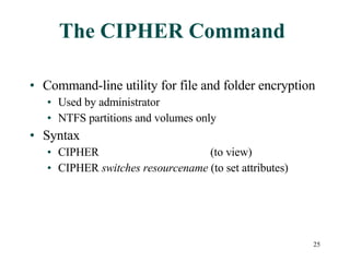 Chapter07 Advanced File System Management | PPT