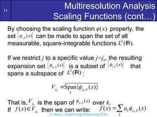 Comprehensive Overview of Wavelets and Multiresolution Analysis in ...