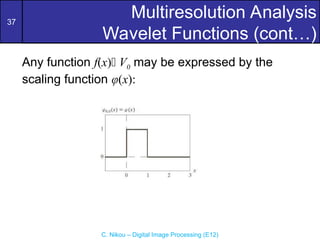 Comprehensive Overview of Wavelets and Multiresolution Analysis in ...