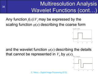 Comprehensive Overview of Wavelets and Multiresolution Analysis in ...