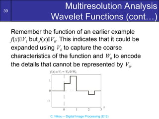 Comprehensive Overview of Wavelets and Multiresolution Analysis in ...