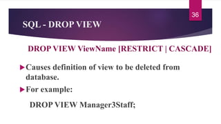 Chapter 07 ddl_sql | PPT