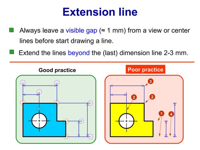 Engineering Drawing: Chapter 07 dimensioning | PPT
