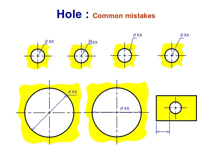 Engineering Drawing Chapter 07 dimensioning