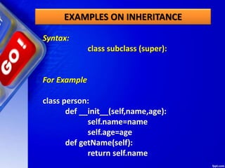 Chapter 07 inheritance | PPTX