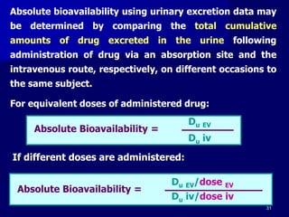 Chapter08 - 10 Bioavailability & Bioequivalance.ppt