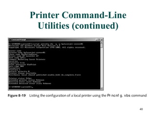 Printer Command-Line Utilities (continued) 