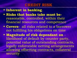 Chapter 08 risk management in banks | PPT