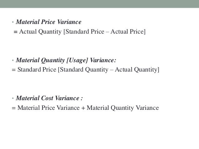 Chapter 08 Standard Costing