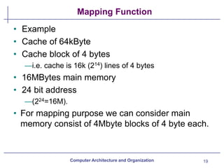 Chapter_08_Cache_Memory.pdf architectue and organization | PDF