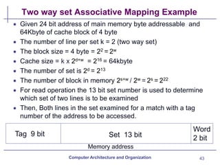 Chapter_08_Cache_Memory.pdf architectue and organization | PDF