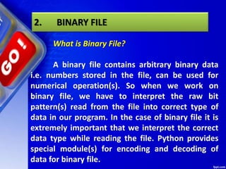 Chapter 08 data file handling | PPT