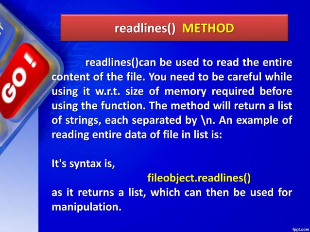 Chapter 08 data file handling | PPT