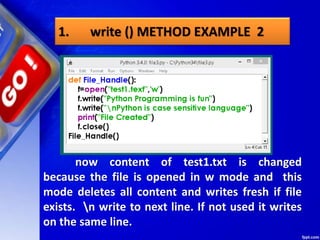 Chapter 08 data file handling | PPT