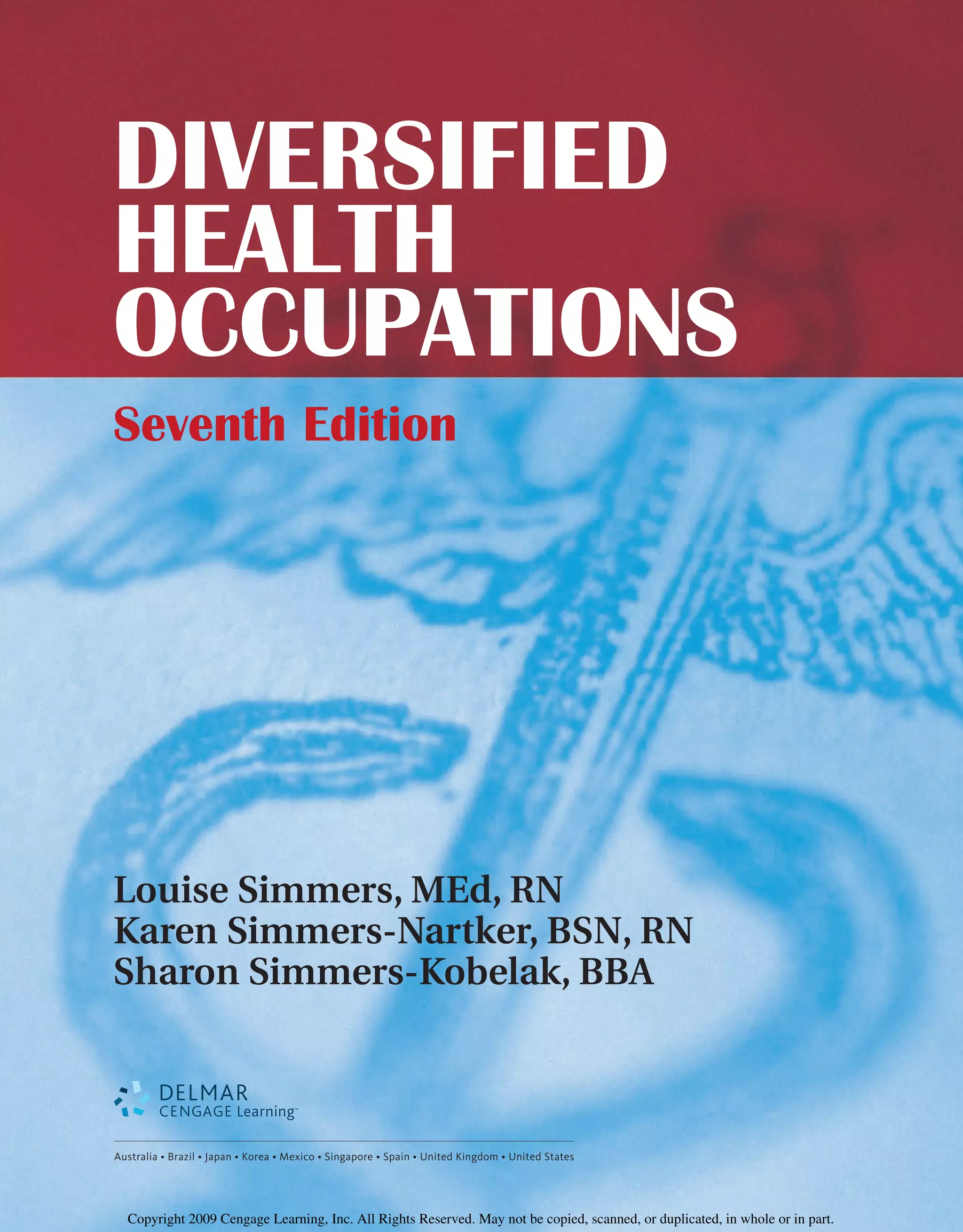 DIVERSIFIED HEALTH OCCUPATIONS 7TH EDITION WORKBOOK PDF visual data 5