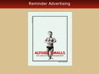 Reminder Advertising 
 