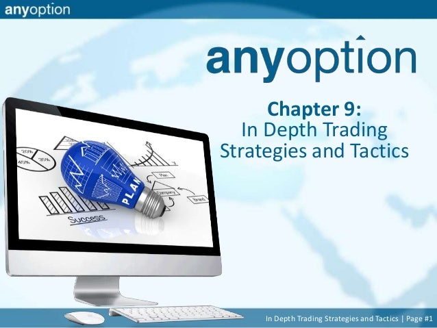 Chapter 11 trading strategies involving options
