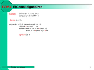 various Digital signatures algorithms.ppt