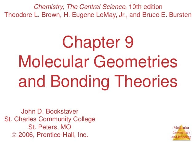 Ch 9 Molecular Geometry